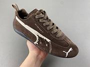 Balenciaga x Puma Speedcat Suede Distressed Brown White 847146-WSDSD-2910 - 3