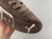 Balenciaga x Puma Speedcat Suede Distressed Brown White 847146-WSDSD-2910 - 2