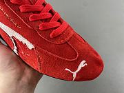 Balenciaga x Puma Speedcat Suede Distressed Red White 847146 WSDSD 6910 - 2