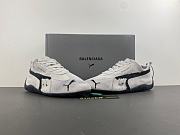 Balenciaga x Puma Speedcat Suede Distressed White Black 847146 WSDSD 9010 - 6