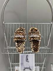 Balenciaga Furry Slide Leopard  - 2