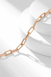 Cartier Bracelet Santos de Chain Rose Gold - 5