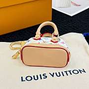 LV x TM Micro Alma Monogram Multicolor Code 2510 Size 6.5x9x4.5cm - 4