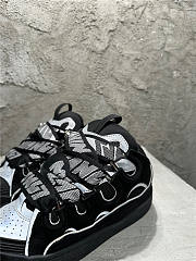 Lanvin Curb Sneaker Black Gray - 6