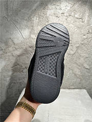 Lanvin Curb Sneaker Black Gray - 4