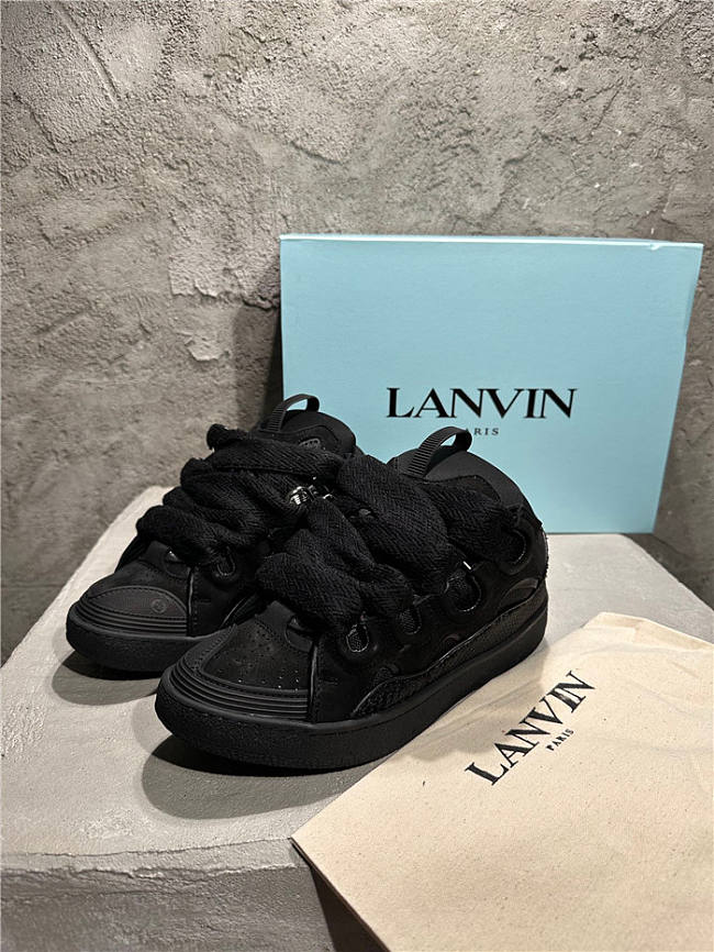 Lanvin Curb Sneaker Black  - 1