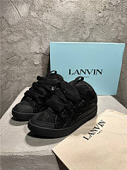 Lanvin Curb Sneaker Black  - 3