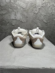Lanvin Curb Sneaker White Beige - 3