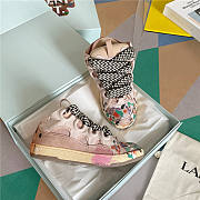 Lanvin Curb Sneaker Gallery Dept Pink - 4