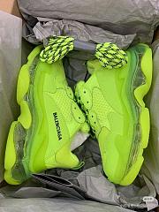 Balenciaga Triple S Clear Sole Glow Green - 5