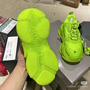 Balenciaga Triple S Clear Sole Glow Green - 4