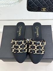 Chanel Slide with Chain Strap CC2140-01 - 6