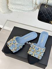 Chanel Slide with Chain Strap CC2140-02 - 2