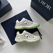 Dior B30 Sneaker Low Top Green White - 1