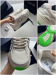 Dior B30 Sneaker Low Top Green White - 2