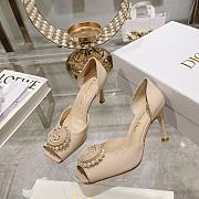 Dior High Heels Pearl Rose D5102-03 (9cm) - 6