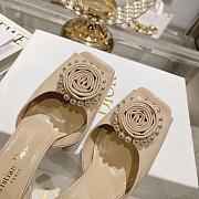 Dior High Heels Pearl Rose D5102-03 (9cm) - 4