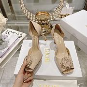 Dior High Heels Pearl Rose D5102-03 (9cm) - 3
