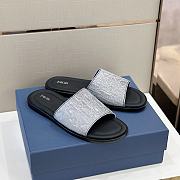 Dior Slide Canvas Strap Oblique Pattern D5410 - 5