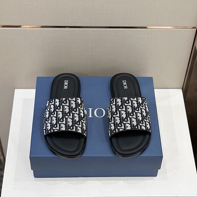 Dior Slide Canvas Strap Oblique Pattern D5413 - 1