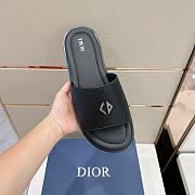 Dior Slide Ostrich Pattern Straps D7410-01 - 4