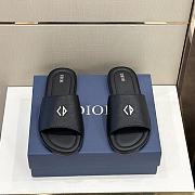 Dior Slide Ostrich Pattern Straps D7410-01 - 2