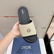 Dior Slide Ostrich Pattern Straps D7410-02 - 5