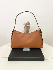 Prada Aimée Leather Caramel Size 31x18x10cm - 4