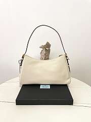 Prada Aimée Leather White Size 31x18x10cm - 4