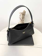 Prada Aimée Leather Black Size 31x18x10cm - 6
