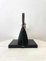 Prada Aimée Leather Black Size 31x18x10cm - 5