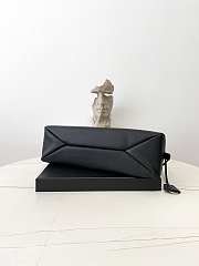 Prada Aimée Leather Black Size 31x18x10cm - 4