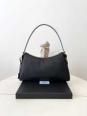 Prada Aimée Leather Black Size 31x18x10cm - 3