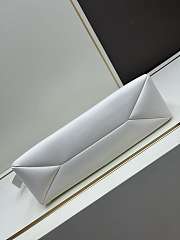 Prada Aimée Leather White Size 39x24x11cm - 5