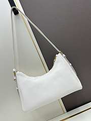 Prada Aimée Leather White Size 39x24x11cm - 4