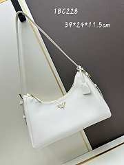 Prada Aimée Leather White Size 39x24x11cm - 2