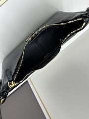 Prada Aimée Leather Black Size 39x24x11cm - 5