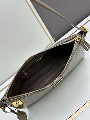 Prada Aimée Patent Leather Brown Bag Size 34x19x10cm - 2