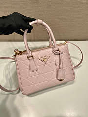 Prada Bag with Stitching-PR2104 Size 20x15x9cm - 2