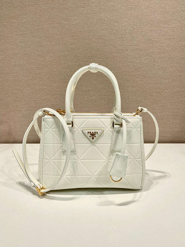 Prada Bag with Stitching-PR2105 Size 20x15x9cm - 1