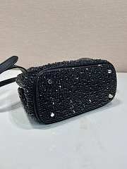 Prada Crystal Galleria P31620 Size 18x12x8cm - 6