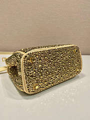 Prada Crystal Galleria P31621 Size 18x12x8cm - 4