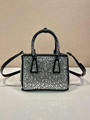 Prada Crystal Galleria P31622 Size 18x12x8cm - 2