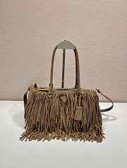 Prada Galleria Brown Bag Size 30x14x10.5cm - 1