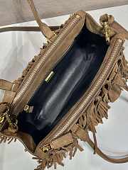 Prada Galleria Brown Bag Size 30x14x10.5cm - 4