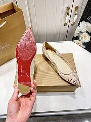 Christian Louboutin Follies Strass Flat Rhinestones C2205-01 - 3