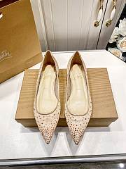 Christian Louboutin Follies Strass Flat Rhinestones C2205-01 - 4