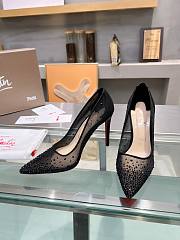 Christian Louboutin Follies Strass Heels Black 10cm - 5