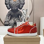 Christian Louboutin Fun Louis Junior Spikes Red - 6