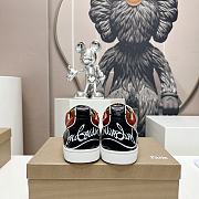 Christian Louboutin Fun Louis Junior Spikes Blacks Red - 3